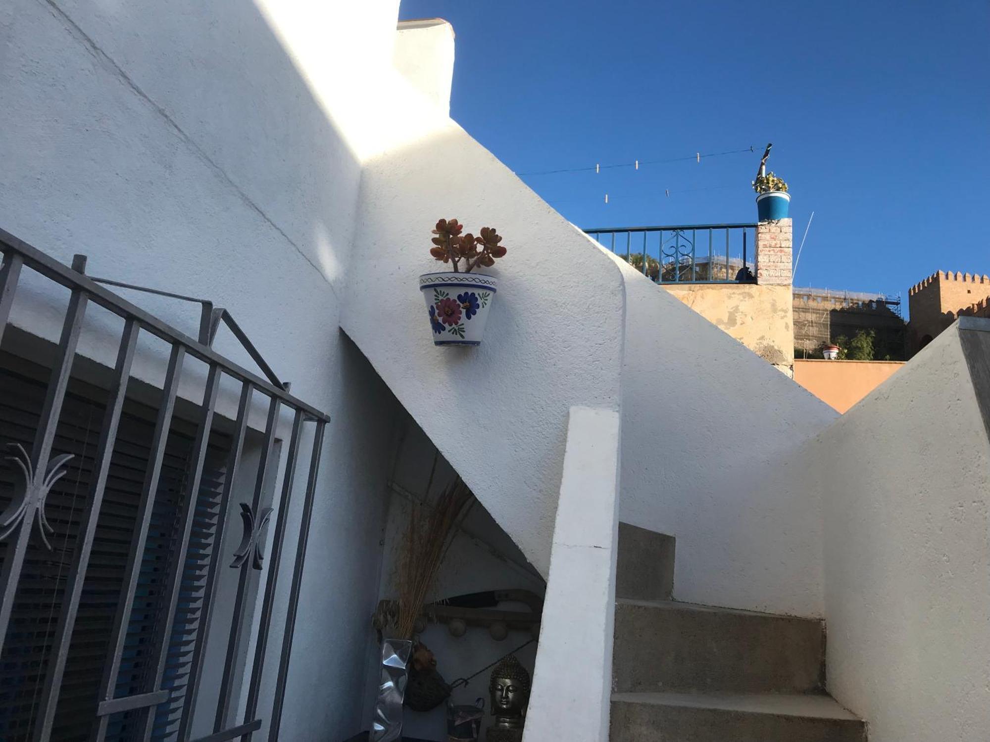 Casita La Paloma Bonita Del Pescador Hasta 5 Personas En El Casco Antiguo La Medina Centro Almeria Bajo Alcazaba Terraza Buena Vista Parking Privado Y Sabanas En Opcion Esterno foto